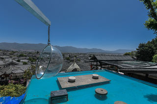 丽江地势最高的客栈，可以俯视古城全景，房费还比较亲民