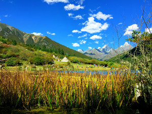 康定游记图文-G318沿途美景——木格措