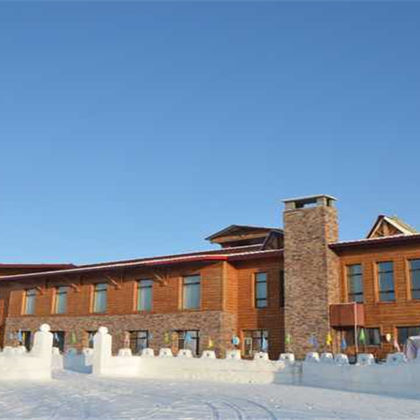 中国内蒙古呼伦贝尔海拉尔东山滑雪场+满洲里国门景区一日游