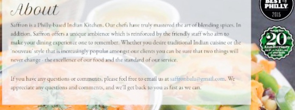 Saffron Indian Kitchen餐厅图片