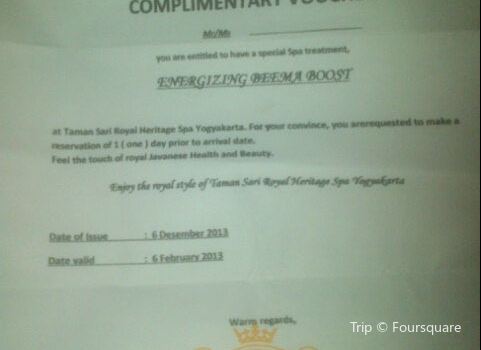 Taman Sari Royal Heritage Spa Tickets Deals Reviews