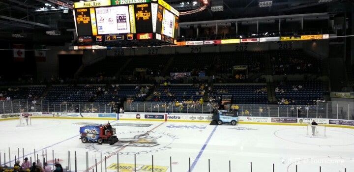 Stockton Thunder Arena Seating Chart