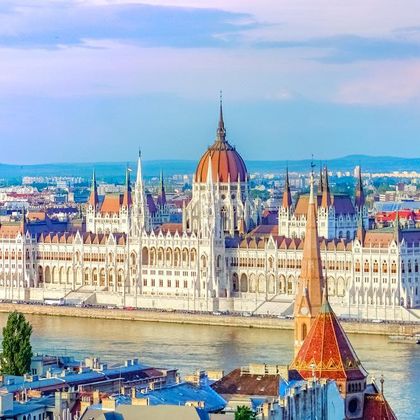 布达佩斯匈牙利国会大厦+塞切尼链桥+渔人堡+英雄广场+自由桥+千年纪念碑一日游