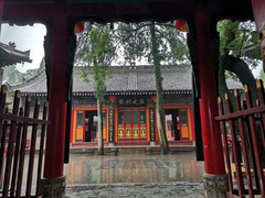 岐山游记图片] 宝鸡这个县也有个诸葛亮庙 雨后仿佛加了一层美颜“滤镜”