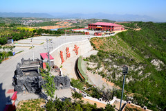 井陉游记图片] 始于北齐的灵岩寺与大自然融为一体，成为神邃优美的旅游景区