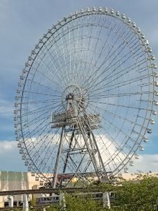 天保山摩天轮-大阪-红叶
