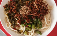 T1589酸菜豆角肉丝饸饹(东关店)餐厅图片