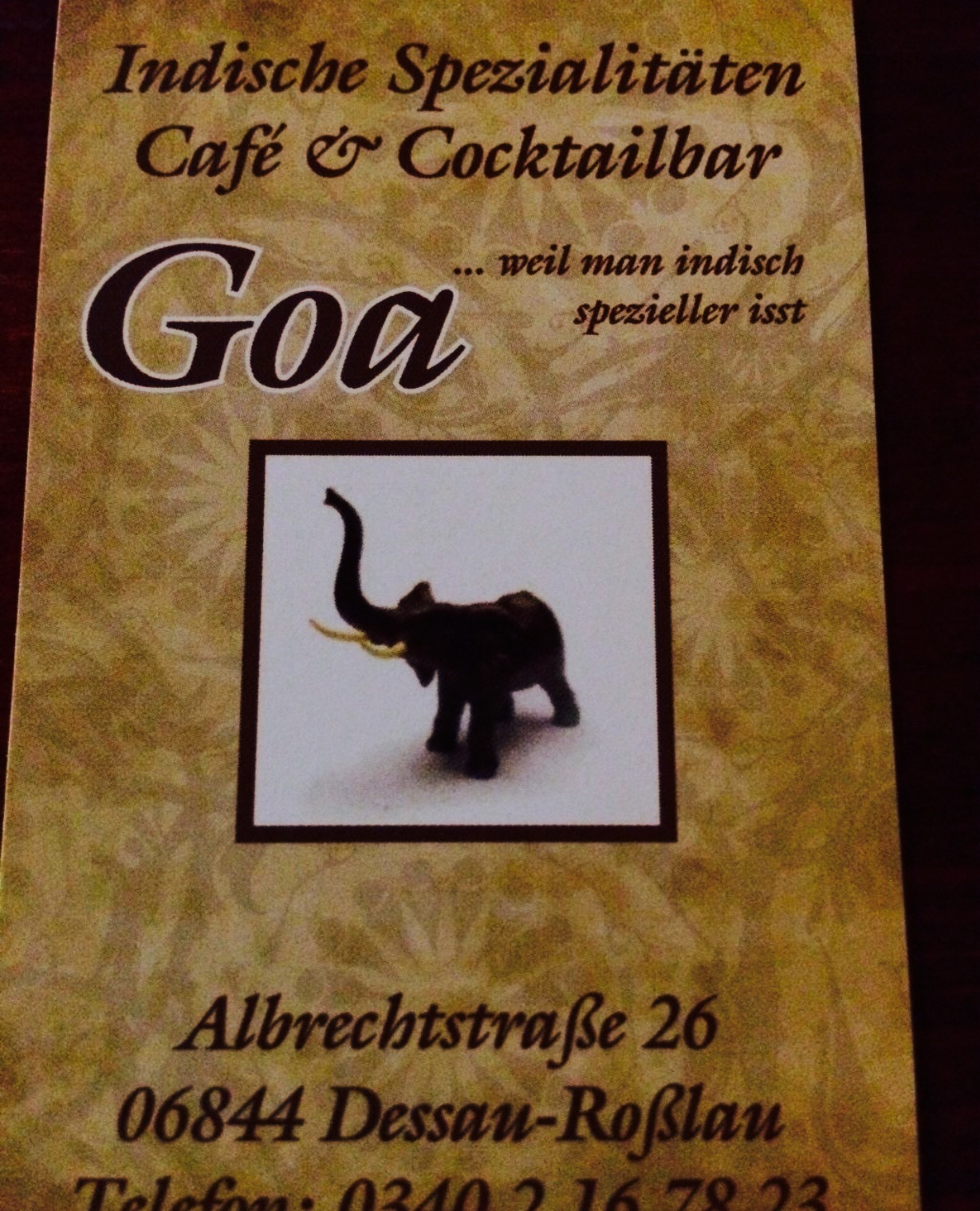 Restaurant Goa餐厅图片