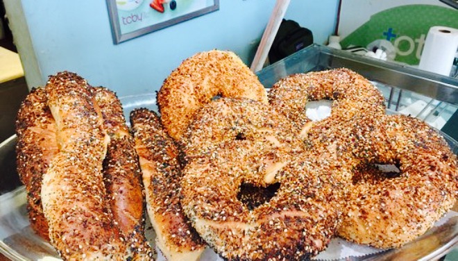 Poppy's Bagels Pizza & TCBY餐厅图片