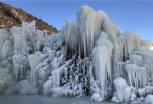 中国神奇河坎子冰瀑冰雪大世界景点图片