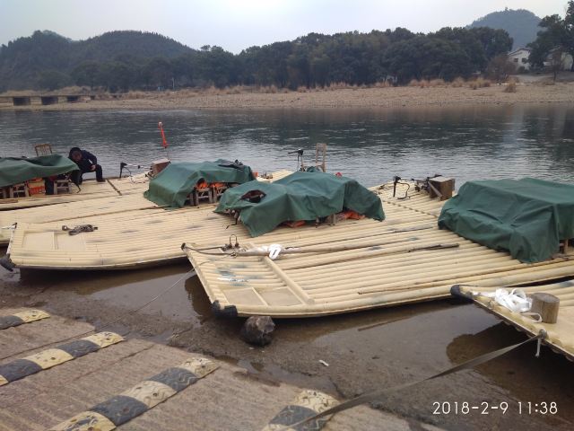 仙水岩蘆溪河竹筏漂流