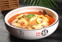 钰洁腊排骨火锅美食图片