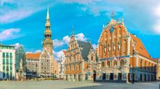 Riga Town Hall Square-里加-尊敬的会员