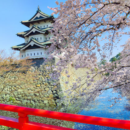 日本青森县青森+弘前市弘前城一日游