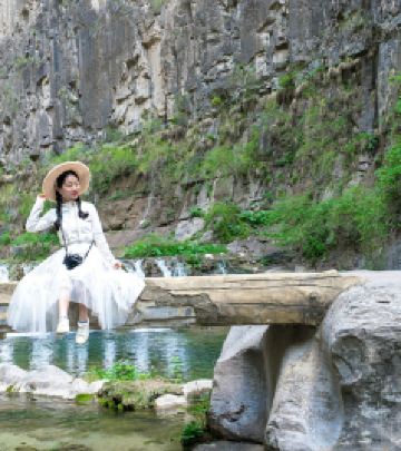 壶关游记图文-峰高天远，涧深水清——壶关八泉峡，遇见最美五月天