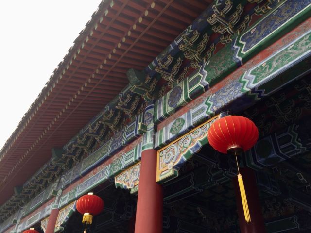 의 명청 궁전풍경구