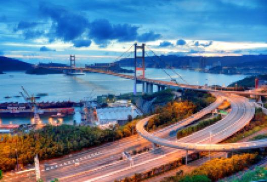 青马大桥景点图片