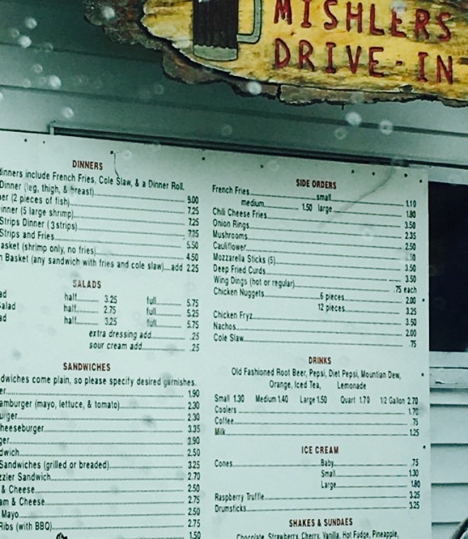 Mishlers Drive In