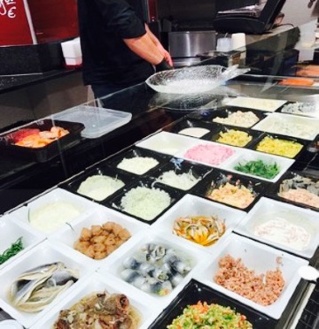 Schalte Fisch Delikatessen