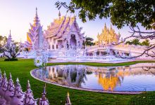 金三角公园旅游图片-泰国清迈府清莱白庙一日游