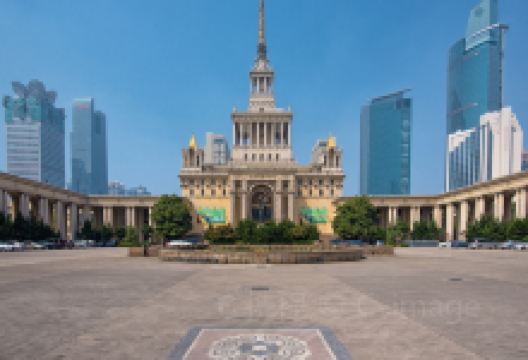 上海展览中心景点图片