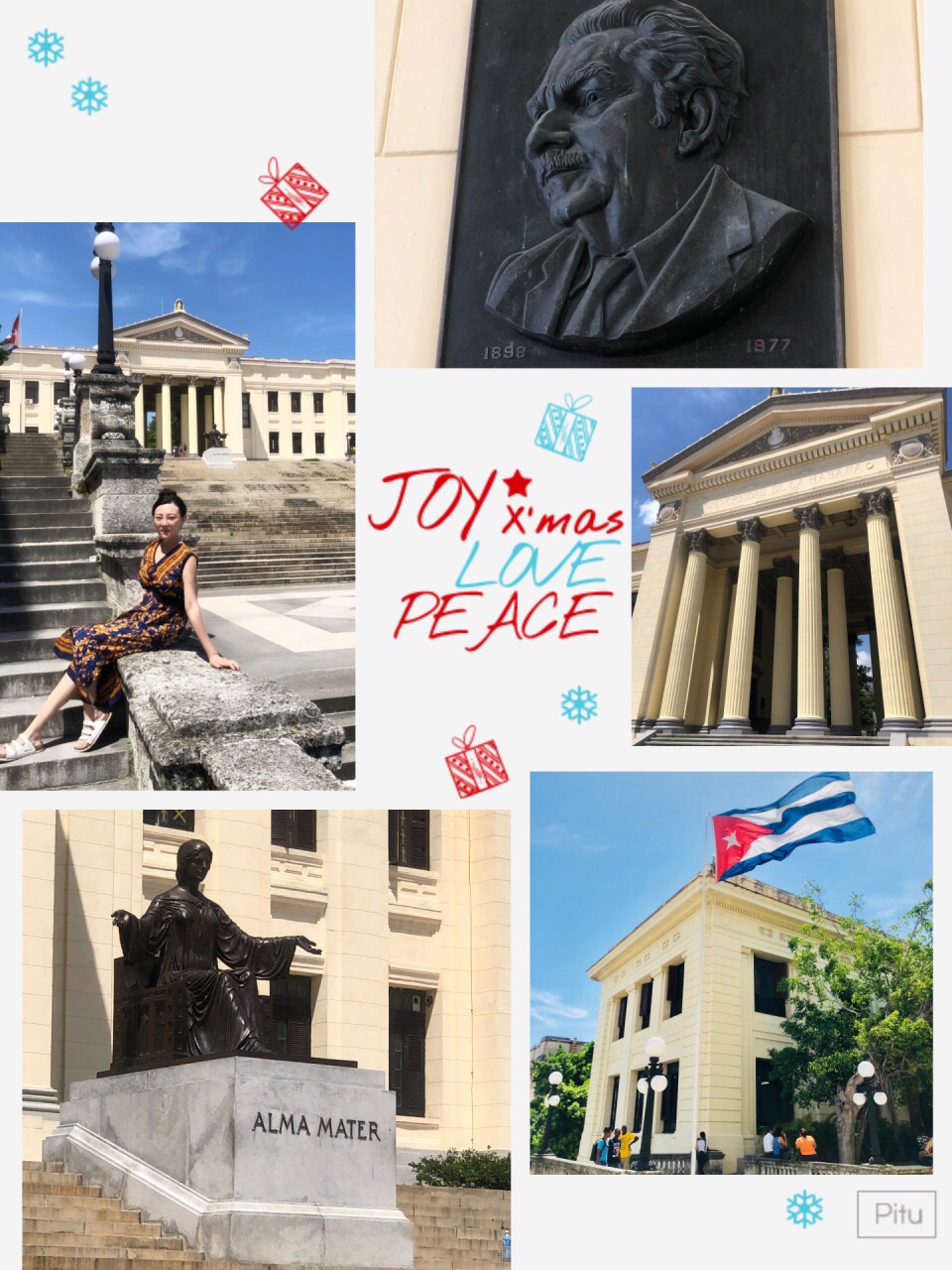 #激情一夏#水菱环球之旅の古巴🇨🇺哈瓦那大学