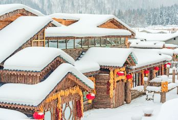 中国雪乡一日游【中国雪乡+十里画廊+大秃顶子山一日游】【轻松自由 纯玩无购物】