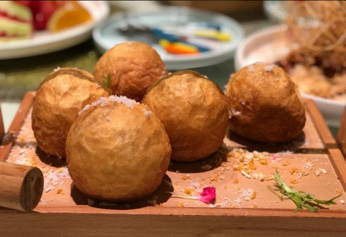 常州美食图片-网油卷