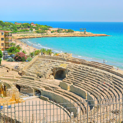 西班牙塔拉戈纳罗马圆形剧场+地中海观景台+佩尼斯科拉城堡一日游