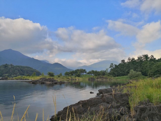 美丽的河口湖