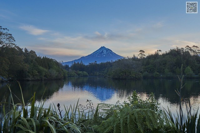 新西兰的富士山
