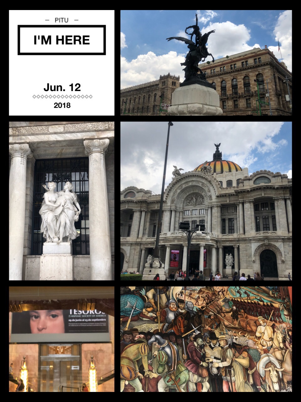 #激情一夏#水菱环球之旅の墨西哥🇲🇽国家美术馆
