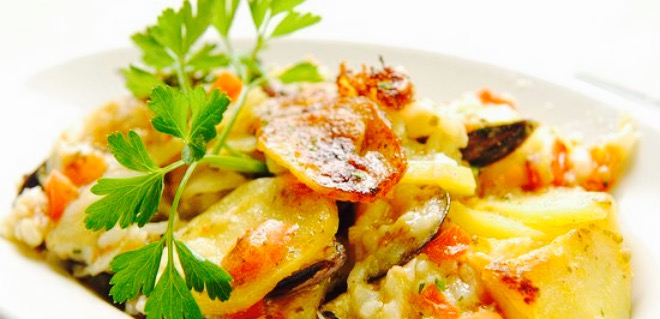 Locanda Ti Li Spilusi餐厅图片