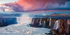 Selfoss Waterfall-胡萨维克-C-IMAGE