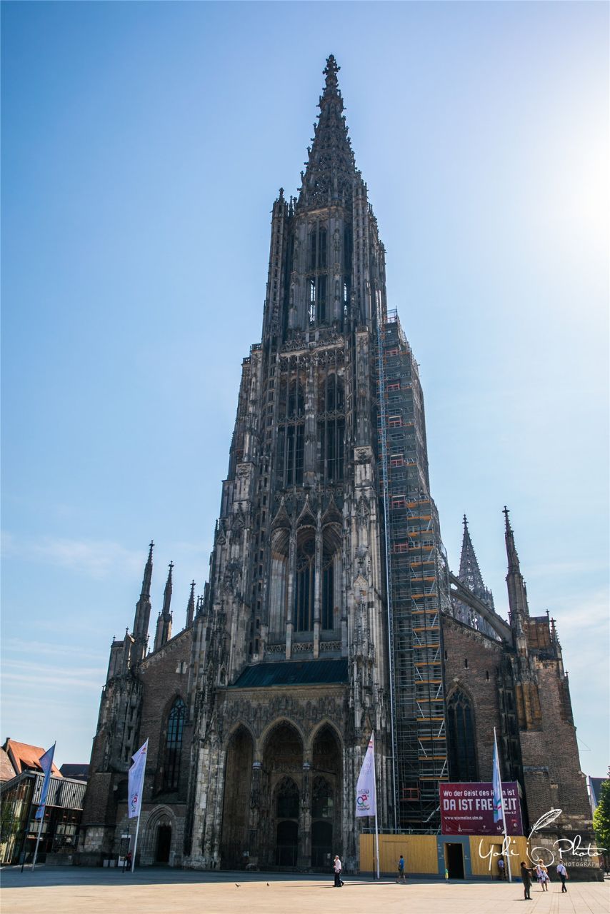 登顶最高哥特式教堂乌尔姆大教堂