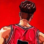 麦田里的灰色稻草人