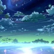 游走夜空下的鱼