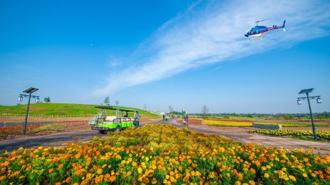 驼峰洛带机场空中游览