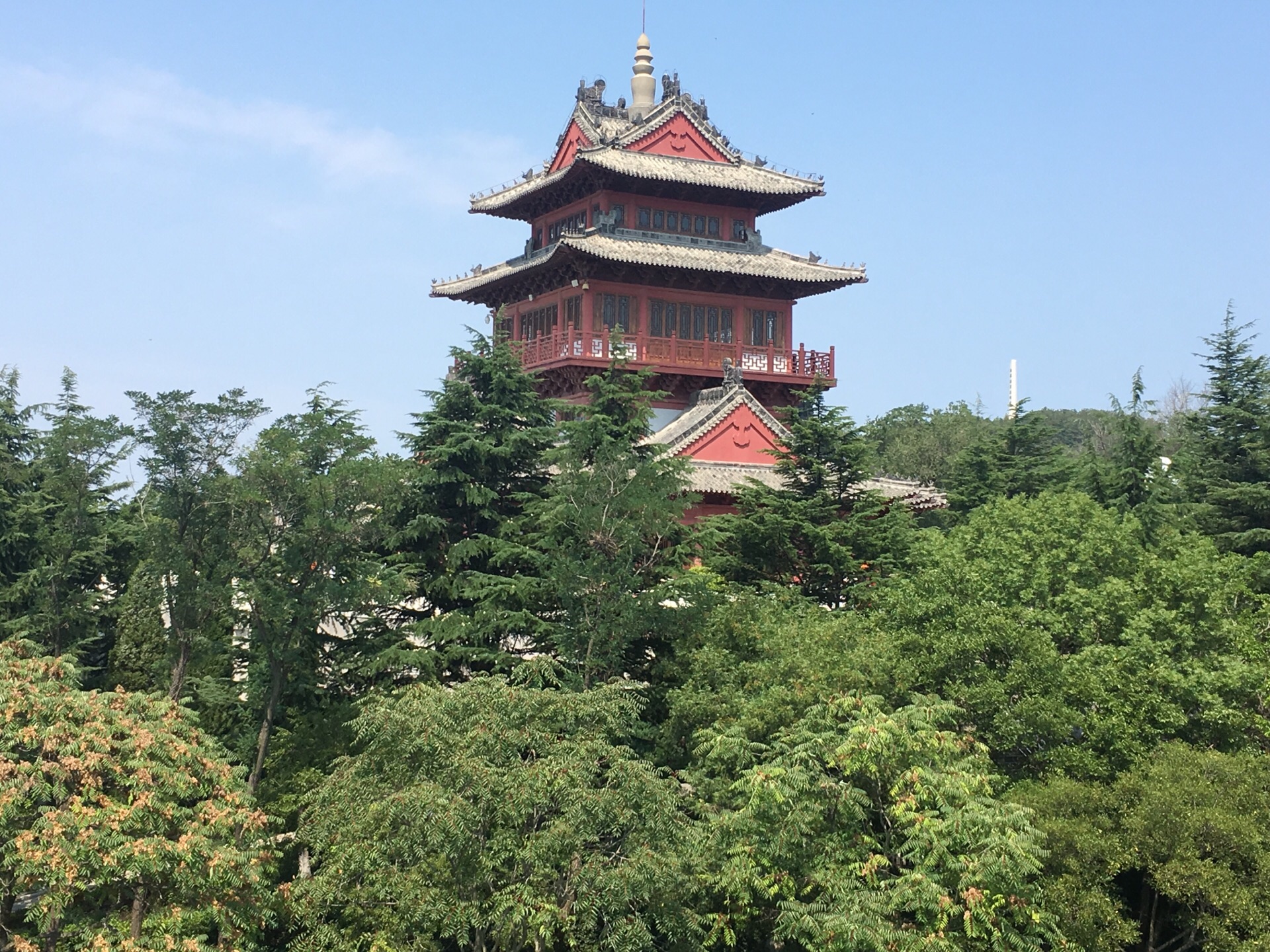旗顶山炮台