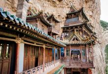 悬空寺景点图片