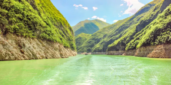 嘉陵江小三峽風光帶