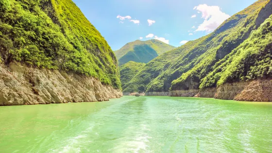 嘉陵江小三峽風光帶