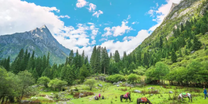 四姑娘山景區-上幹海子