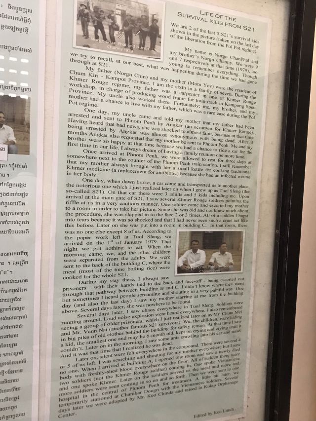Tuol Sleng Genocide Museum