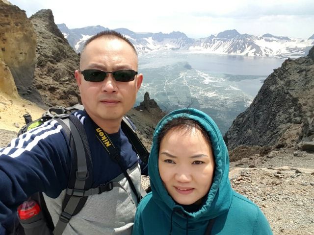 Heaven Lake on Changbai Mountain