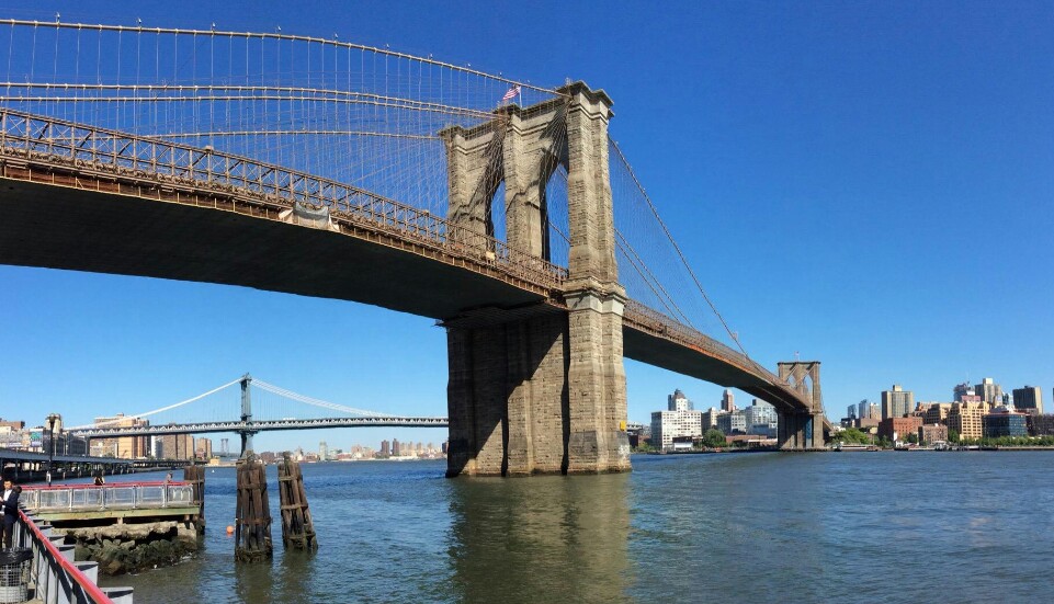 纽约 骑行观光 布鲁克林大桥