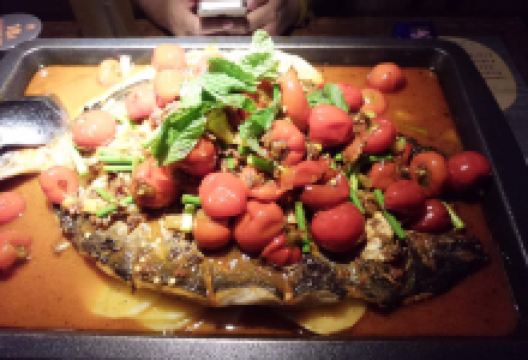 探鱼·鲜青椒爽麻烤鱼(益田假日世界坪山店)美食图片