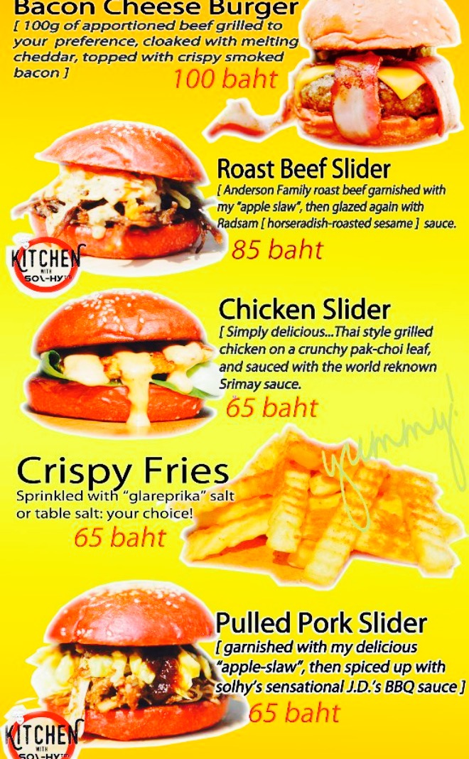 Kitchen with #Solhy Burger & Sliders餐厅图片