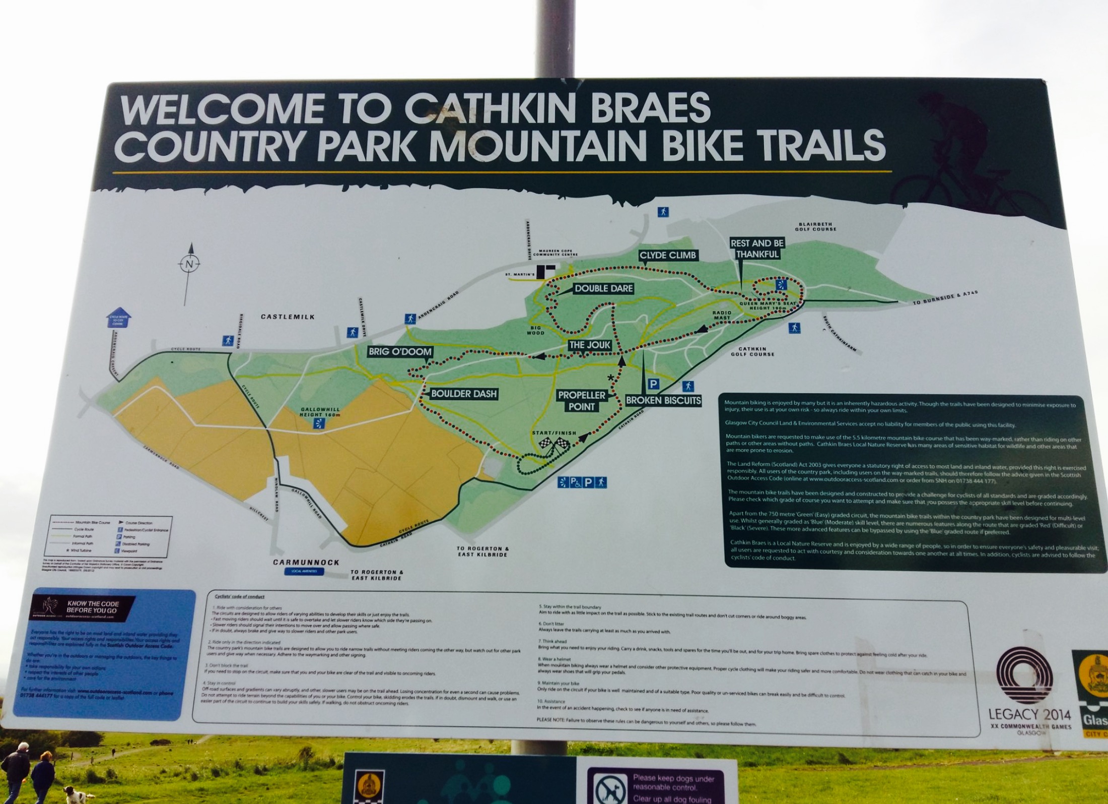 cathkin trails