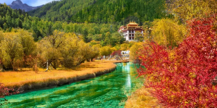 稻城亞丁風景區-沖古寺